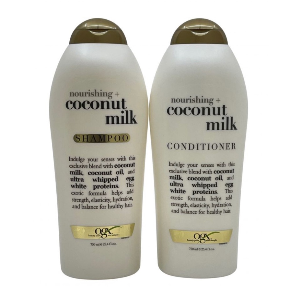 Ogx shampoo and conditioner. Large bottles